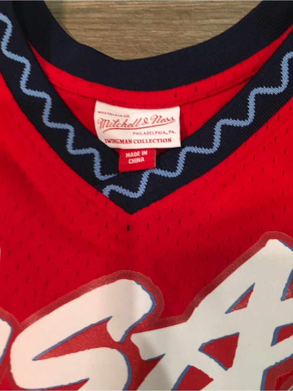 Mitchell & Ness Red USA Dawn Staley Basketball Jersey - Picture 4 of 6